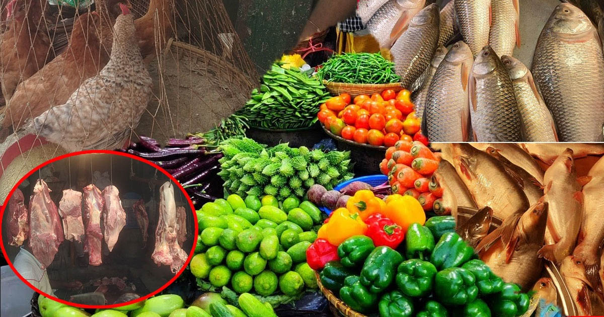 কমেছে কাঁচা মরিচের দাম, চড়া সবজি ও মুরগির বাজার